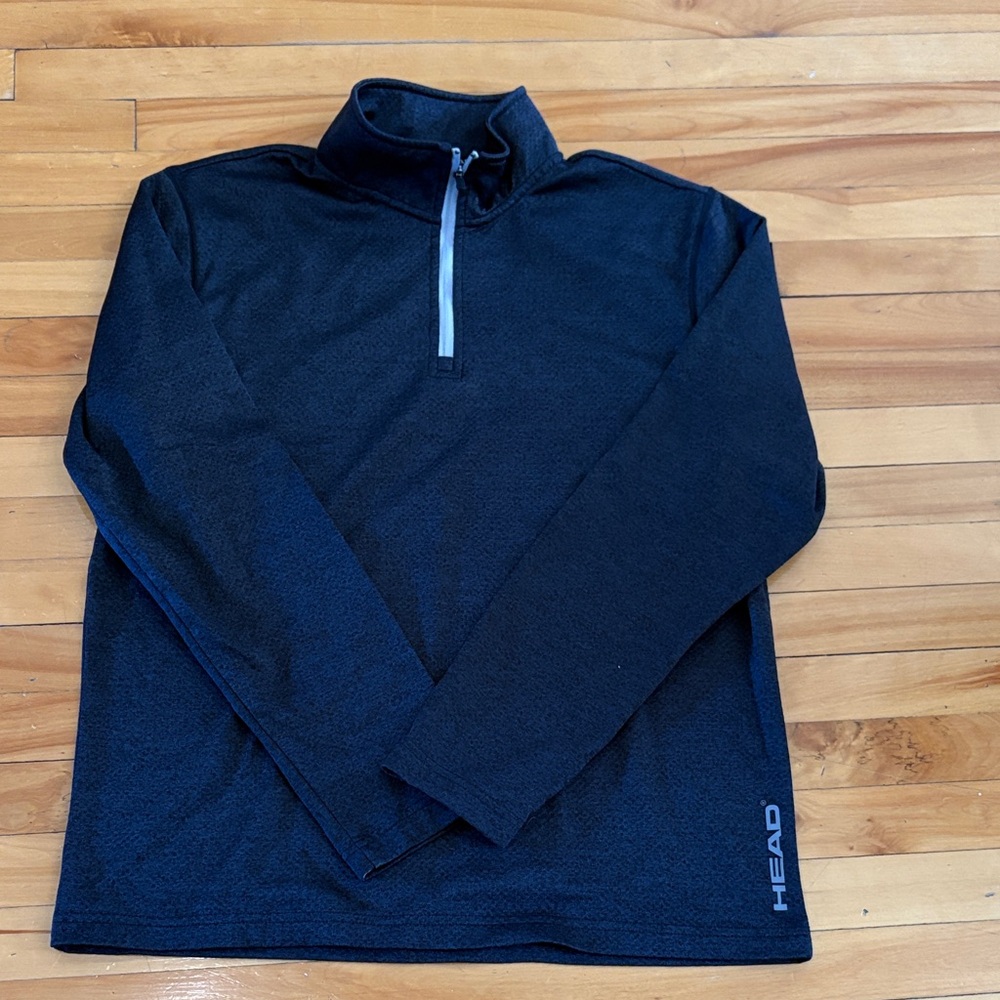 Head Black Half-Zip Training Top